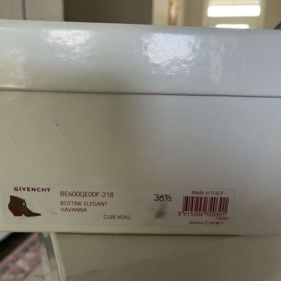 Givenchy brown suede ankle bootie - Picture 5 of 5